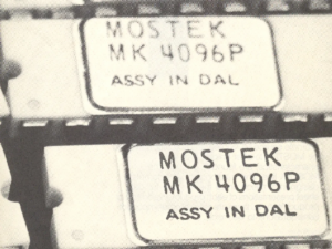 Mostek MK 4096