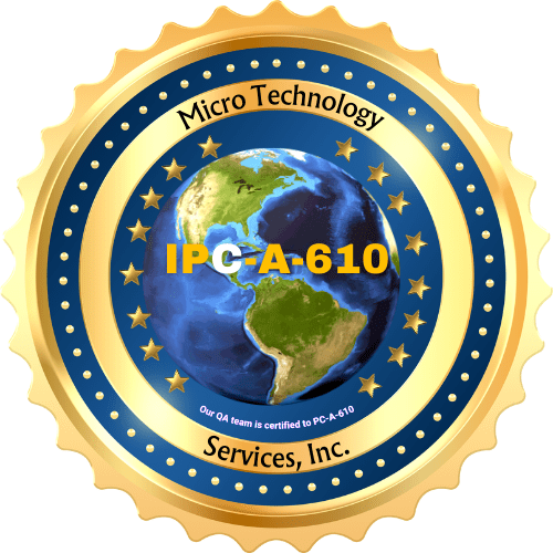 IPC-A-610 certified Inspectors logo