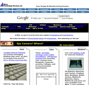 Mitsi.com Wayback Machine 1